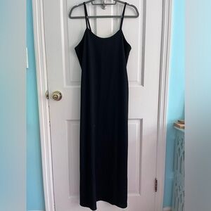 Vintage Black Slip Dress